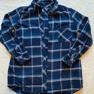KUT Dark Blue Flannel